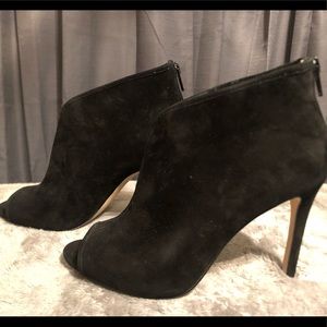 G.I.L.I. Zip Back Suede Booties - JLN